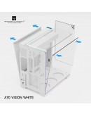 Thermalright кутия Case ATX - TR-A70 Vision White - 9.16 inch LCD Display, USB-C
