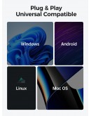 Orico външна кутия за диск Storage - Case - 2.5 inch 5Gbps USB-C Transparent - TX25C3-GY-BP