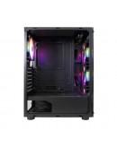 1stPlayer Кутия Case ATX - Fire Dancing V3-B RGB - 4 fans included