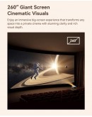 Wanbo преносим смарт проектор Portable Smart Projector - Vali 1 Pro - Warm White, 4K, 900 ANSI, HDR10, Android 14, Dolby Audio