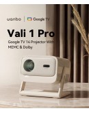 Wanbo преносим смарт проектор Portable Smart Projector - Vali 1 Pro - Warm White, 4K, 900 ANSI, HDR10, Android 14, Dolby Audio