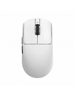 VXE професионална геймърска мишка Wireless Gaming Mouse Dragonfly R1 SE+ - Huano Blue Glow V2, White