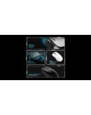 VXE професионална геймърска мишка Wireless Gaming Mouse Dragonfly R1 1K - Huano Ice Berry Pink Dot Switches, White