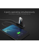 Orico хъб USB2.0 HUB 4 port - USB/Micro USB input, Black - W5P-U2-100-BK-EP