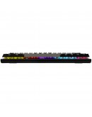 White Shark геймърска механична клавиатура Gaming Mechanical Keyboard WAKIZASHI 2 - Red Switches (English US), Gray, Black