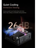 Wanbo преносим смарт проектор Portable Smart Projector - X5 Pro - Dark Blue, 4K, 1100 ANSI, HDR10, Google TV,
