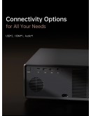 Wanbo преносим смарт проектор Portable Smart Projector - X5 Pro - Dark Blue, 4K, 1100 ANSI, HDR10, Google TV,