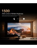 Wanbo преносим смарт проектор Portable Smart Projector - X7 Pro Max - Black, 4K, 1500 ANSI, HDR10, Android 14, Dolby Audio