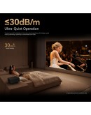 Wanbo преносим смарт проектор Portable Smart Projector - X7 Pro Max - Black, 4K, 1500 ANSI, HDR10, Android 14, Dolby Audio