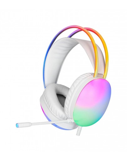 Xtrike ME геймърски слушалки Gaming Headphones GH-511 - 50mm, RGB, White