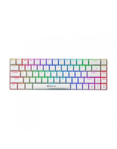 Xtrike ME безжична механична геймърска клавиатура Wireless Gaming Mechanical keyboard - GK-995W WH - RED switches, BT5.2, 2.4G (English US)