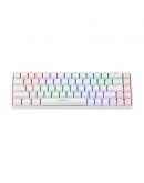 Xtrike ME безжична механична геймърска клавиатура Wireless Gaming Mechanical keyboard - GK-995W WH - RED switches, BT5.2, 2.4G (English US)