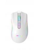 Xtrike ME Геймърска мишка Gaming Mouse GM-314 White - 7200dpi, RGB
