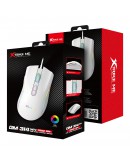 Xtrike ME Геймърска мишка Gaming Mouse GM-314 White - 7200dpi, RGB