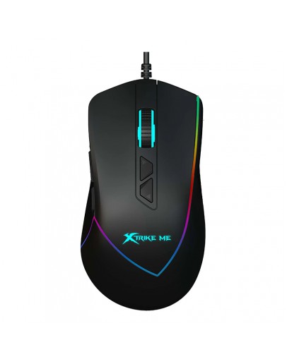 Xtrike ME Геймърска мишка Gaming Mouse GM-320 Black -12800dpi, RGB