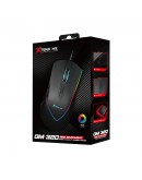 Xtrike ME Геймърска мишка Gaming Mouse GM-320 Black -12800dpi, RGB