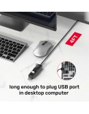 Unitek хъб USB3.0 HUB 4 port, 1.2m cable, aux USB-C power input - Y-3089V01