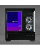 Zalman кутия Case ATX - Chronix BLACK - 3 x 120 mm A-RGB, USB-C, Tempered Glass
