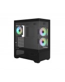 Zalman кутия Case ATX - Chronix BLACK V2 - 3 x 120 mm A-RGB, USB-C, Tempered Glass