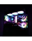 Zalman кутия Case ATX - Chronix BLACK V2 - 3 x 120 mm A-RGB, USB-C, Tempered Glass