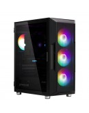 Zalman кутия Case ATX - I3 NEO Black - RGB, Mesh