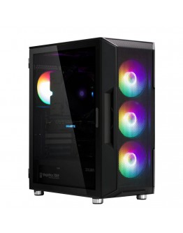 Zalman кутия Case ATX - I3 NEO Black - RGB, Mesh