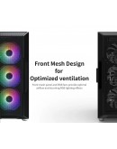 Zalman кутия Case ATX - I3 NEO Black - RGB, Mesh