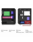 Zalman кутия Case ATX - I3 NEO Black - RGB, Mesh