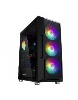 Zalman кутия Case ATX - I3 NEO Black - RGB, Mesh