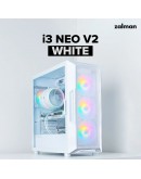 Zalman кутия Case ATX - I3 NEO V2 White - RGB, Mesh