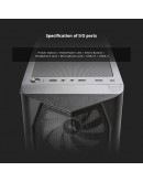Zalman кутия за компютър Case ATX - N4 - RGB, Tempered Glass