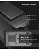 Zalman кутия за компютър Case ATX - N4 - RGB, Tempered Glass