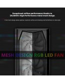 Zalman кутия за компютър Case ATX - N4 - RGB, Tempered Glass