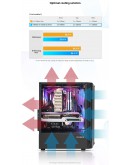Zalman кутия за компютър Case ATX - N4 - RGB, Tempered Glass