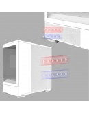 Zalman кутия Case mATX - P10 White