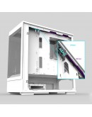 Zalman кутия Case mATX - P10 White