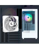 Zalman кутия Case mATX - P10 White
