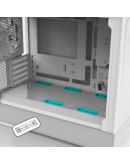 Zalman кутия Case mATX - P30 AIR White
