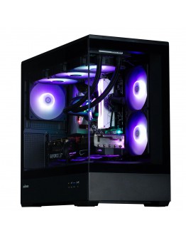 Zalman кутия Case mATX - P30 Black - aRGB, Tempered Glass