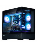 Zalman кутия Case mATX - P30 Black - aRGB, Tempered Glass