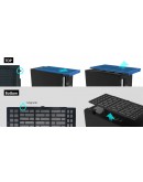 Zalman кутия Case mATX - P30 Black - aRGB, Tempered Glass