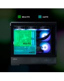 Zalman кутия Case mATX - P30 Black - aRGB, Tempered Glass
