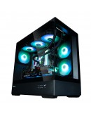 Zalman кутия Case mATX - P30 Black - aRGB, Tempered Glass