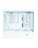 Zalman кутия Case mATX - P30 White - aRGB, Tempered Glass
