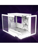 Zalman кутия Case mATX - P30 White - aRGB, Tempered Glass