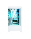 Zalman кутия Case mATX - P30 White - aRGB, Tempered Glass