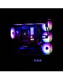 Zalman кутия Case ATX - P50 DS Black - Digital Display, Addressable RGB