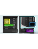 Zalman кутия Case ATX - P50 DS Black - Digital Display, Addressable RGB