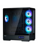 Zalman кутия Case ATX - P50 DS Black - Digital Display, Addressable RGB