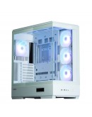 Zalman кутия Case ATX - P50 DS White - Digital Display, Addressable RGB